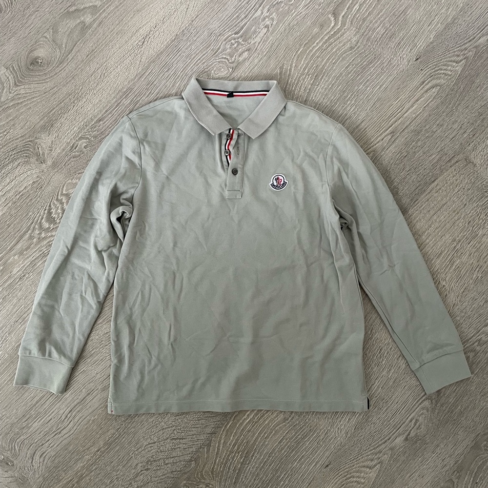 Moncler Men’s Long Sleeve Polo